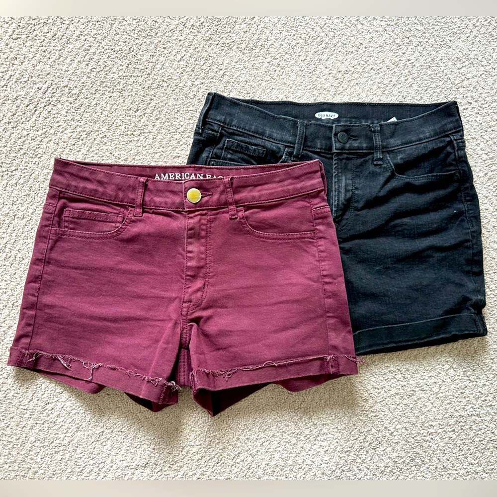 2 Pair Size 6 Shorts
